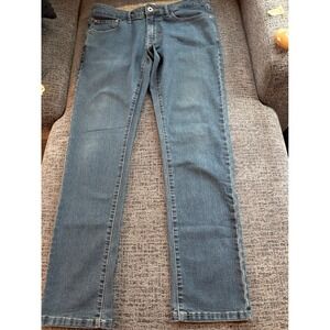 Weatherproof Vintage Slim Fit Mens Jeans Blue Size 34x32 Cotton Blend RN150454